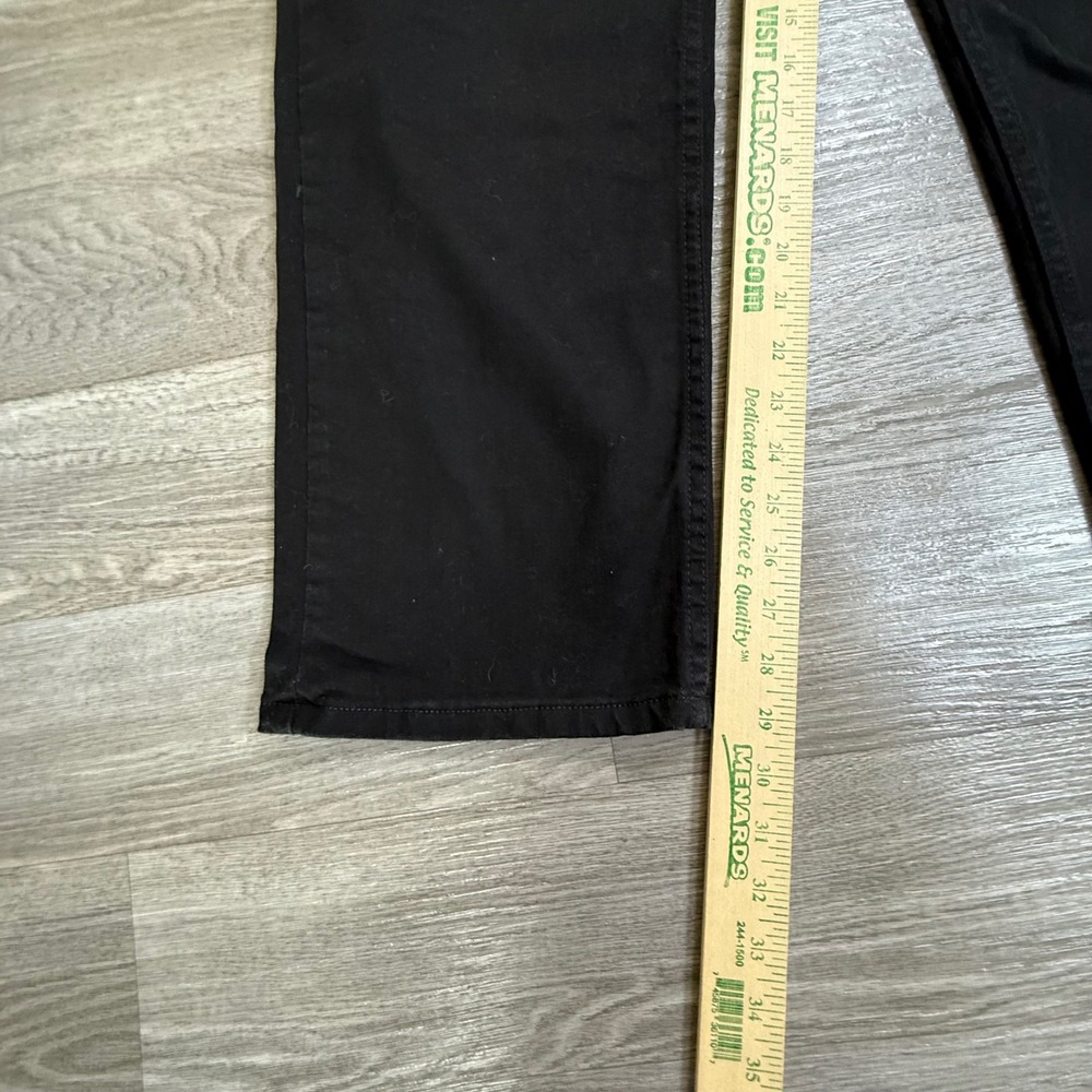 Wrangler Authentics Mens Straight Leg Black‎ Jeans 36x29 10ZM1CSCB - Picture 2 of 7